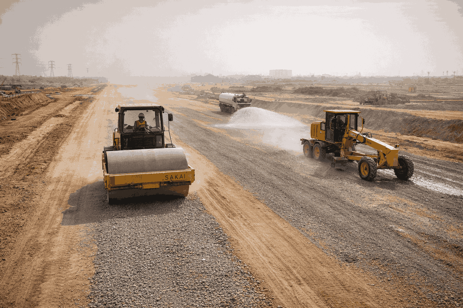 Industrial Road Development