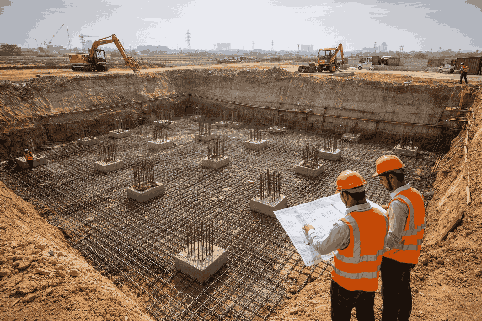 Commercial Complex Foundation